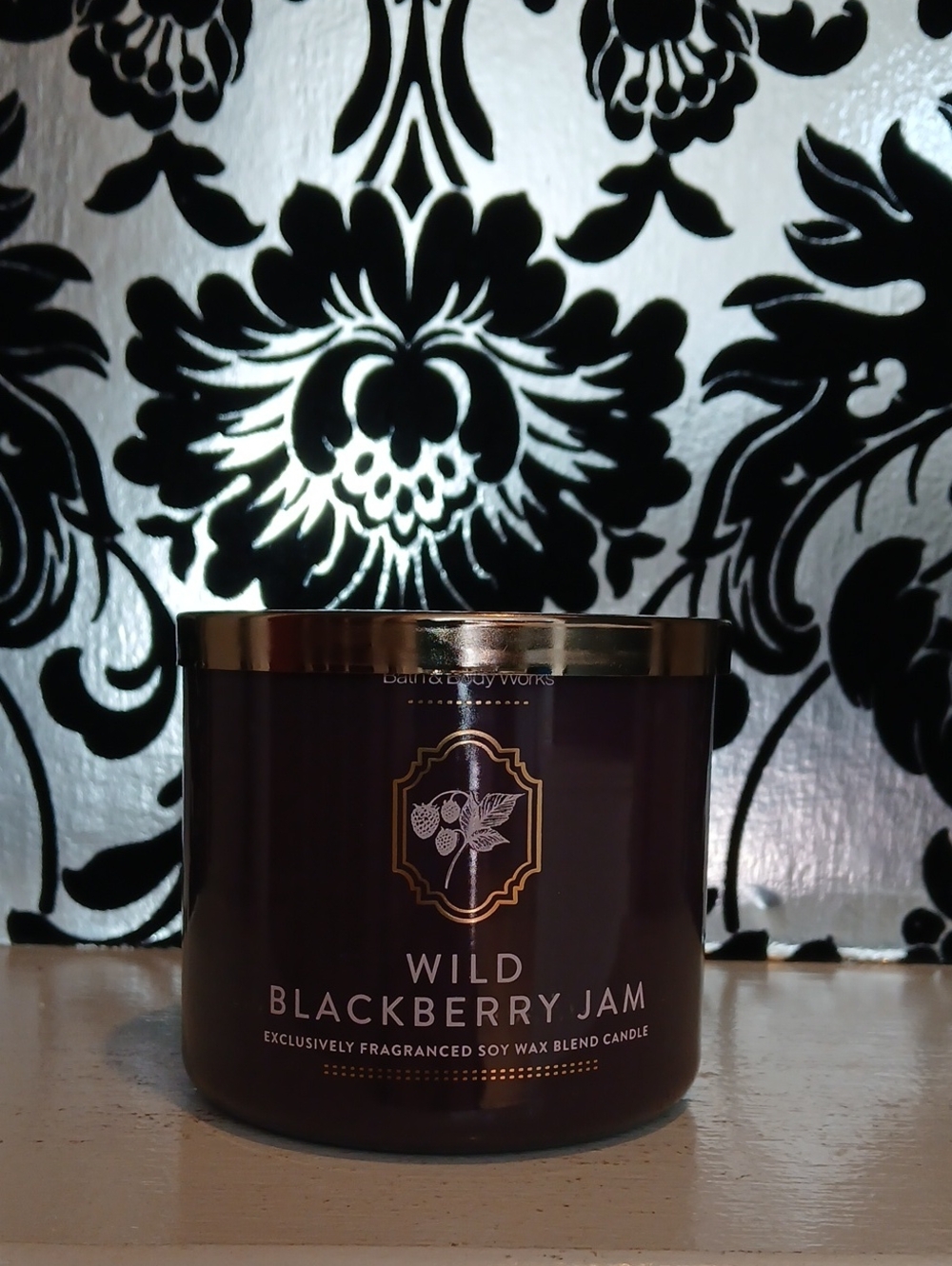 Wild Blackberry Jam 3 Wick Candle